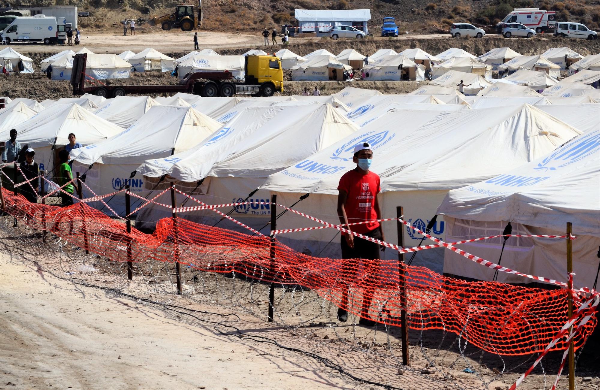 Campo de refugiados en Moria - 2